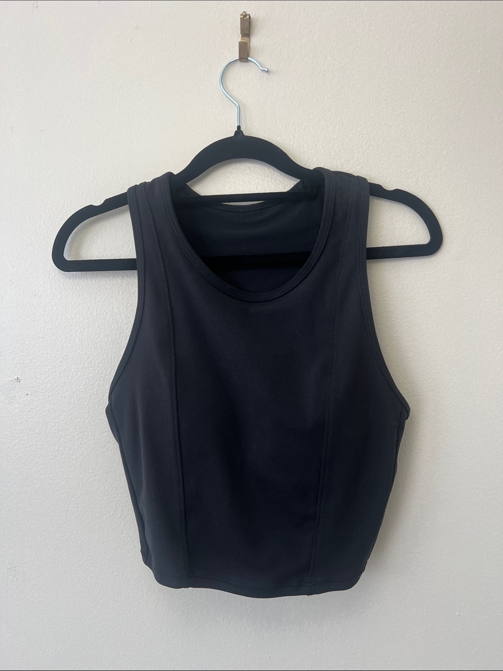 All In Motion Racerback Tank: Black - Size: Medium.